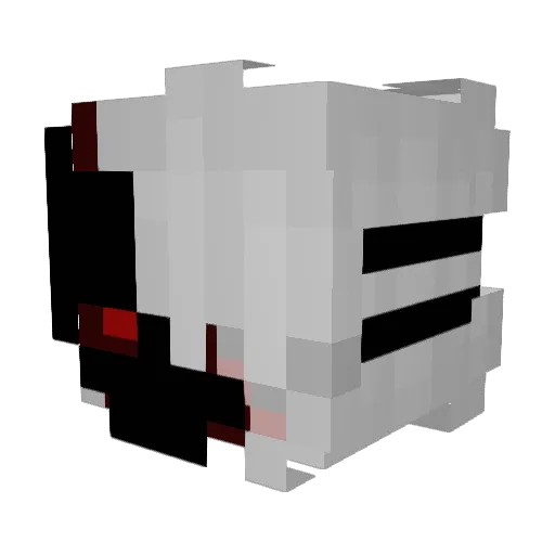 Crazy__Lazy Minecraft avatar head, 3D render