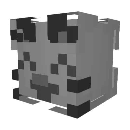 Crazygrave1 Minecraft avatar head, 3D render