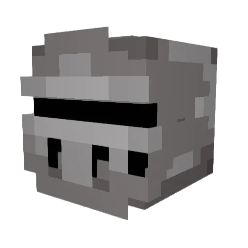 Crazymind12 Minecraft avatar head, 3D render