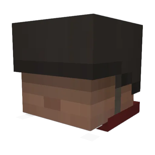 Crazypants1793 Minecraft avatar head, 3D render