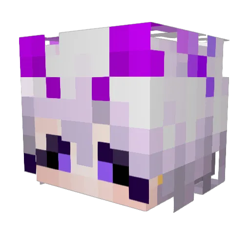 Cre4t_0R Minecraft avatar head, 3D render