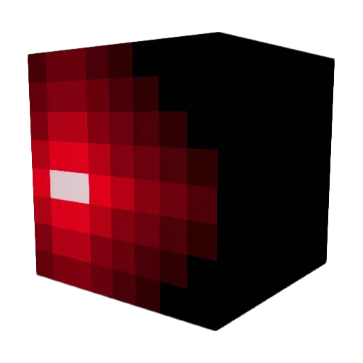 Cream007 Minecraft avatar head, 3D render
