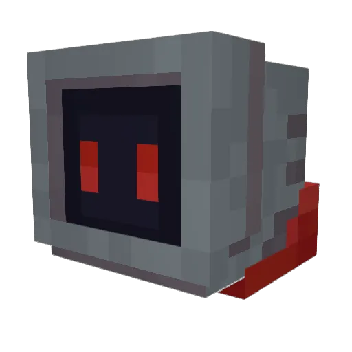 CreamCheese710 Minecraft avatar head, 3D render