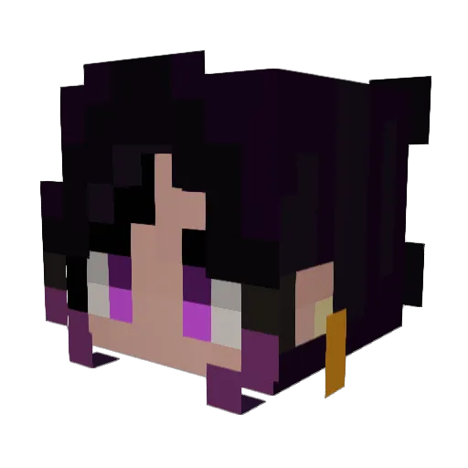 Creat0rrs Minecraft avatar head, 3D render