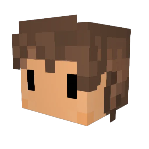 Minecraft-Avatar von Creat1on: Kopf als 3D-Render