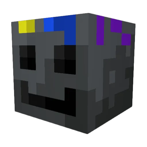 Creategamer000 Minecraft avatar head, 3D render