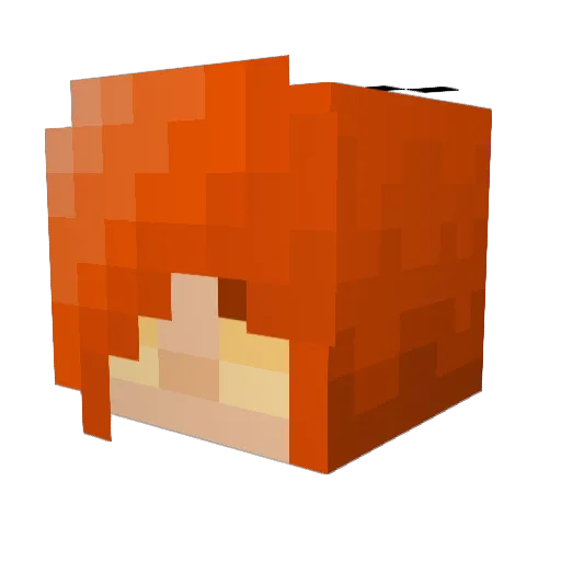 Minecraft-Avatar von CreatiWolf: Kopf als 3D-Render