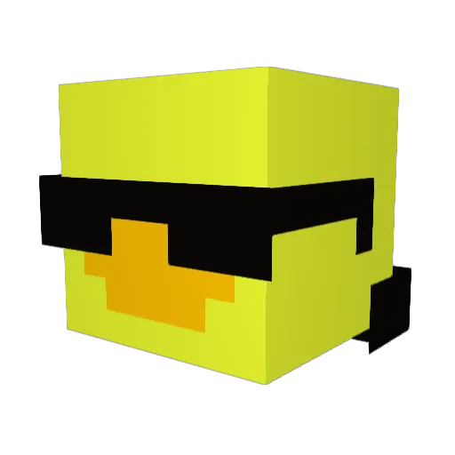 Creative_Artists Minecraft avatar head, 3D render