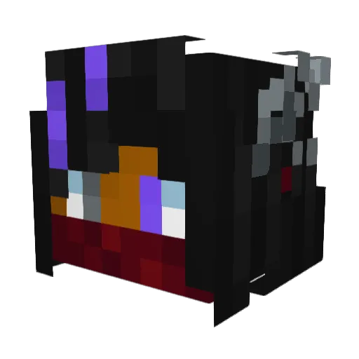 CreatureSoul446 Minecraft avatar head, 3D render