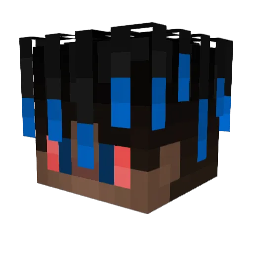 Creedy_MD Minecraft avatar head, 3D render