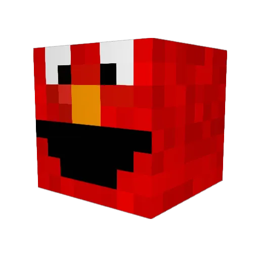 Creekchub Minecraft avatar head, 3D render