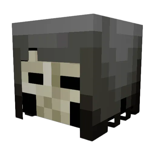 CreepCraft1401 Minecraft avatar head, 3D render