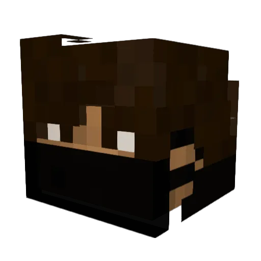 CreepahKiller707 Minecraft avatar head, 3D render