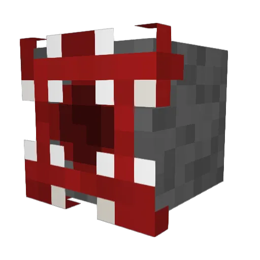 Creeper2k12 Minecraft avatar head, 3D render