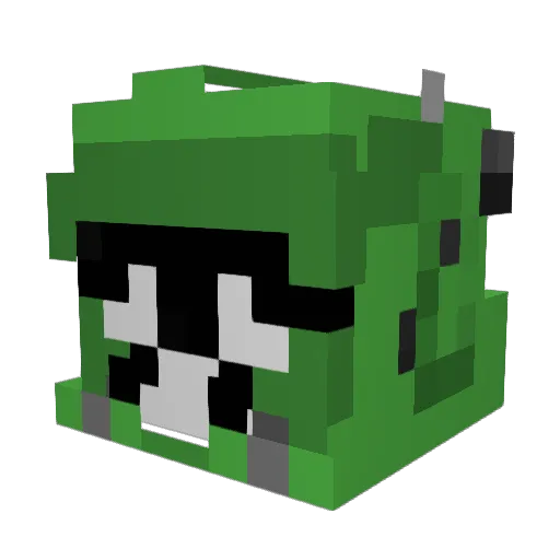 CreeperBro559 Minecraft avatar head, 3D render