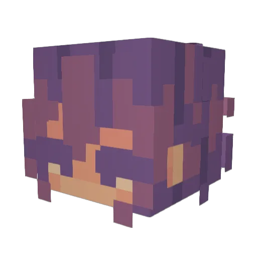 CreeperCola Minecraft avatar head, 3D render