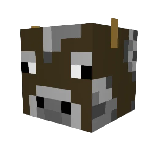 CreeperJeeper1 Minecraft avatar head, 3D render