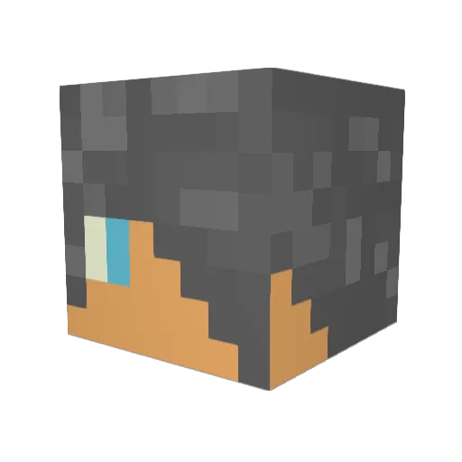 CreeperKiller15 Minecraft avatar head, 3D render