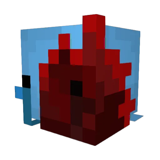 CreeperPaige2 Minecraft avatar head, 3D render