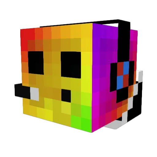 Creeper_Master2 Minecraft avatar head, 3D render