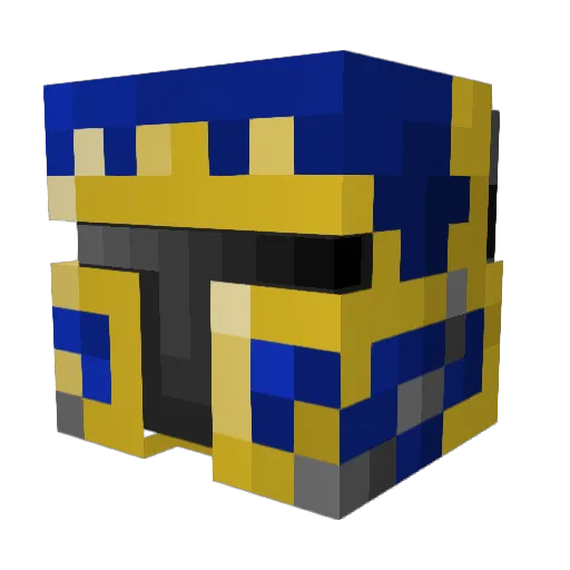 Creeper_Overlord Minecraft avatar head, 3D render