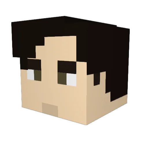 Creeper_Slayer_4 Minecraft avatar head, 3D render