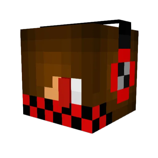 Creeper_man22 Minecraft avatar head, 3D render