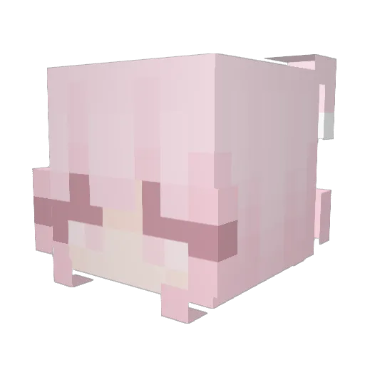 Creeperboom2333 Minecraft avatar head, 3D render