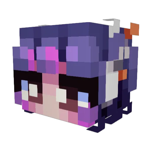Creepergamer1O5 Minecraft avatar head, 3D render