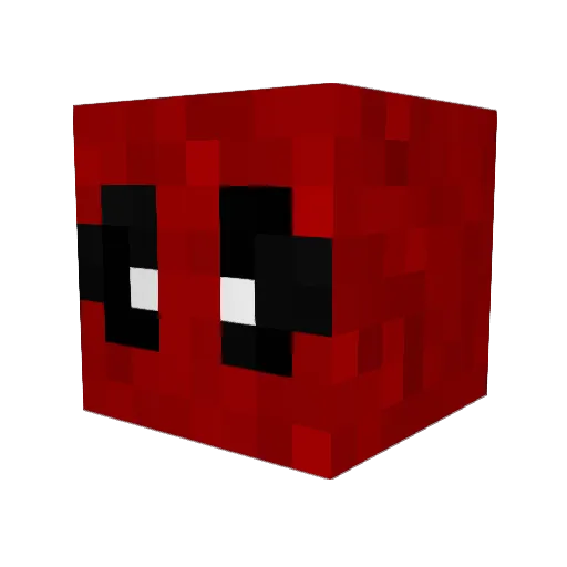 Creeperhunter233 Minecraft avatar head, 3D render