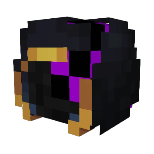 Creeperman418 Minecraft avatar head, 3D render