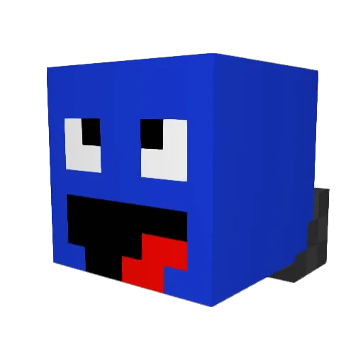 CreepernatorPvP Minecraft avatar head, 3D render