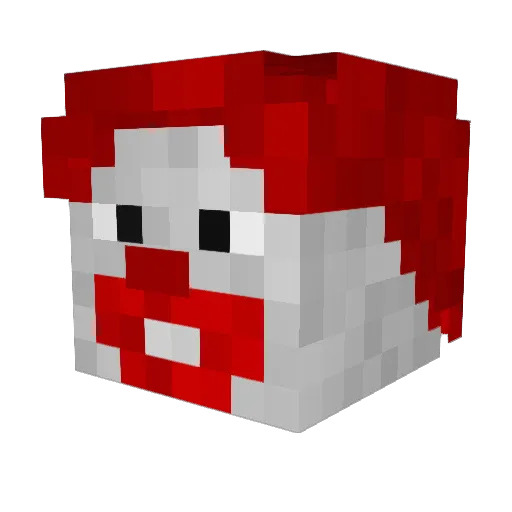 CreeperrAwwMannn Minecraft avatar head, 3D render