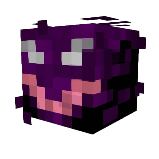 Creepershunt Minecraft avatar head, 3D render