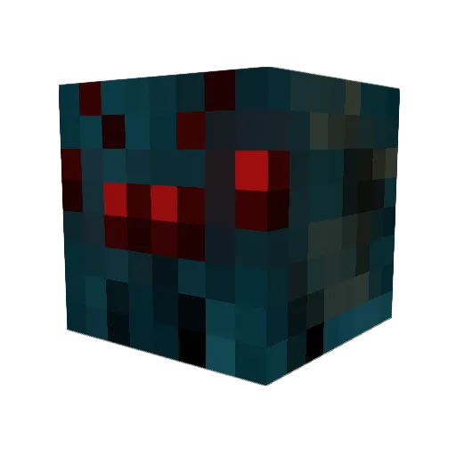 CreepierBug7120 Minecraft avatar head, 3D render