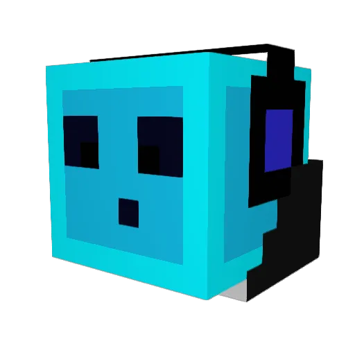CreeprKillr Minecraft avatar head, 3D render