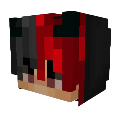 CreepyRodney Minecraft avatar head, 3D render