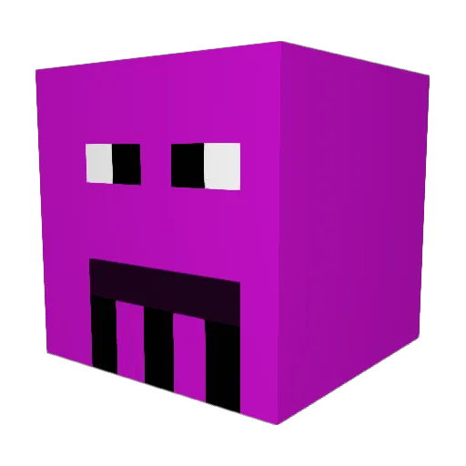CregDoCrugs Minecraft avatar head, 3D render