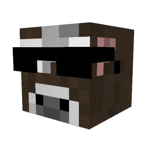 CrepSlayr69 Minecraft avatar head, 3D render