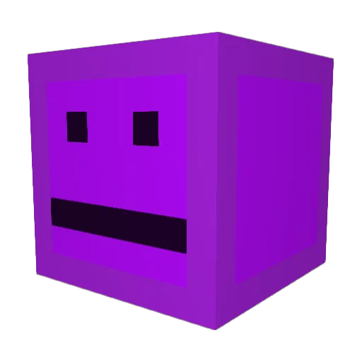 Creppy2301 Minecraft avatar head, 3D render