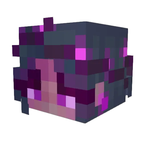 Cresentic Minecraft avatar head, 3D render