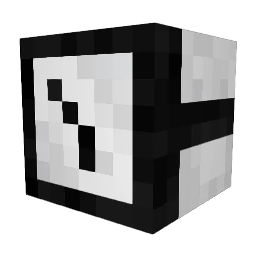 Creusser Minecraft avatar head, 3D render