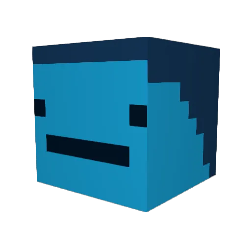 Creyno04 Minecraft avatar head, 3D render
