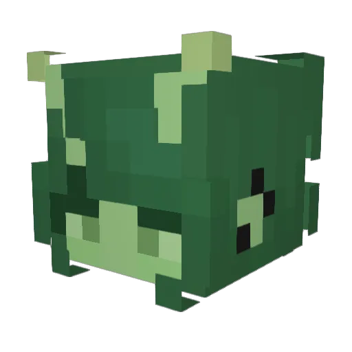 CriBox Minecraft avatar head, 3D render