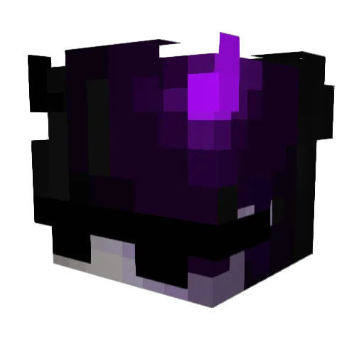 CriadeCoockies Minecraft avatar head, 3D render