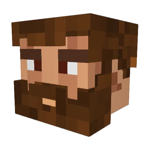 Cricket_7196 Minecraft avatar head, 3D render