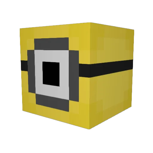 Cridler Minecraft avatar head, 3D render