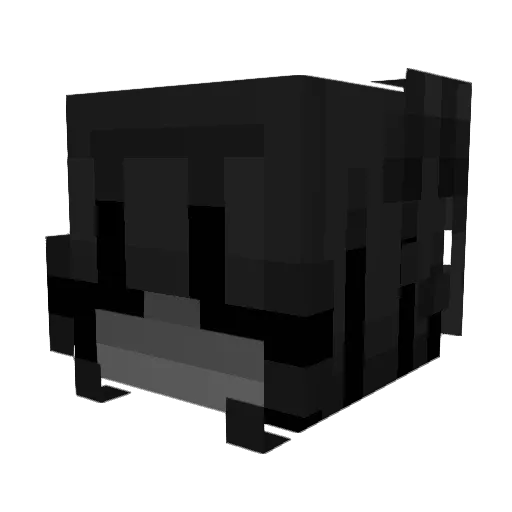 Criiistaaaal Minecraft avatar head, 3D render