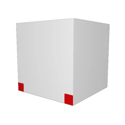 CrimTheClown Minecraft avatar head, 3D render