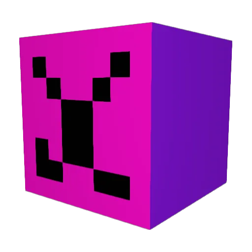 CriminalCharges Minecraft avatar head, 3D render